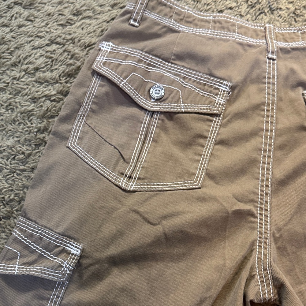 BKE Athletic Fit Tan Cargo Shorts Size 30
